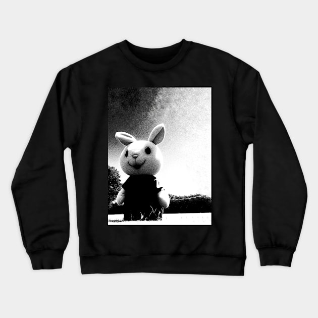 Rabbit Crewneck Sweatshirt by Evil Eye